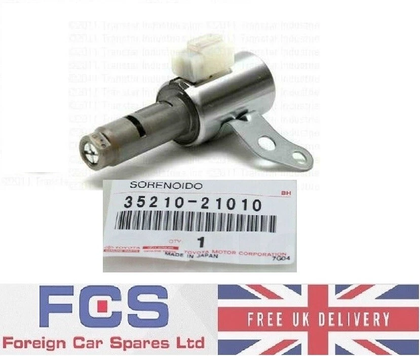 NUEVO MONTAJE DE SOLENOIDE GENUINO OEM TOYOTA CELICA / PREVIA / RAV4 - 35210-21010 Foto 1 de 1