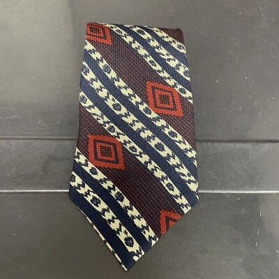 Corbata de cuello vintage Evan Picone Art Silk para hombre elegante y genial 57 x 4,75 Foto 1 de 4