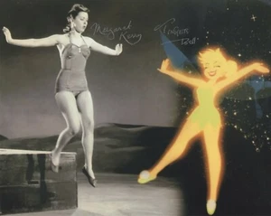 MARGARET KERRY SIGNED AUTOGRAPH DISNEY TINKER BELL 8X10 PHOTO - Picture 1 of 1