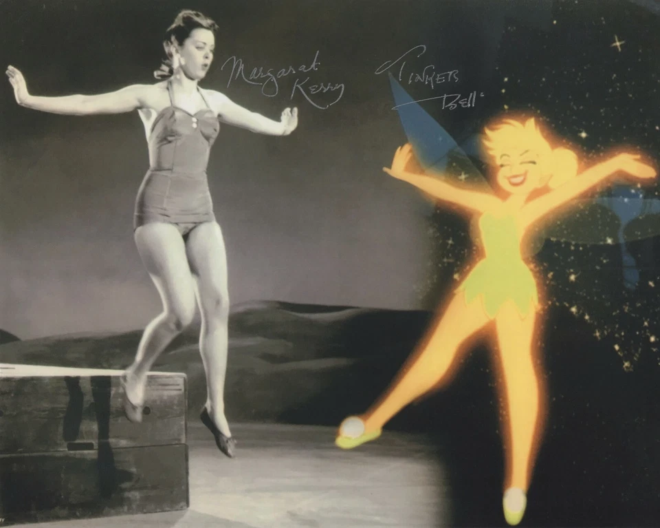 MARGARET KERRY SIGNED AUTOGRAPH DISNEY TINKER BELL 8X10 PHOTO  - Image 1 of 1