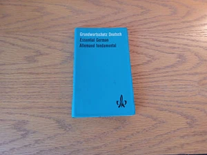 Grundwortschatz Deutsch Essential German Allemand Fondamental 1978 Heinz Oehler - Picture 1 of 8