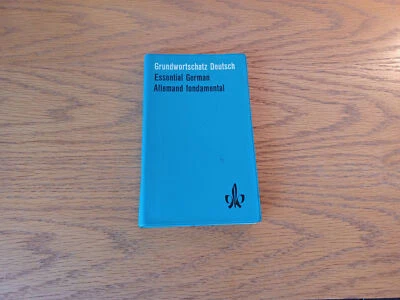 Grundwortschatz Deutsch Essential German Allemand Fondamental 1978 Heinz Oehler - Image 1 of 4