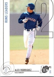 Topps Ten #83 2002 Alex Rodríguez - Imagen 1 de 2