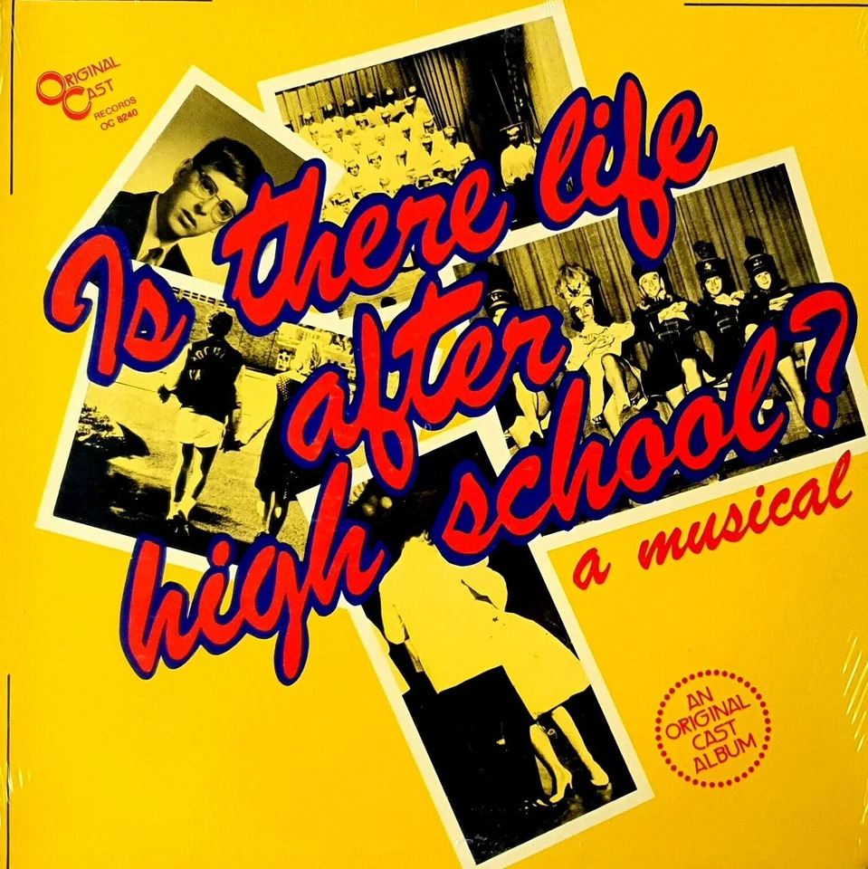 Is There Life After High School? Vinyl LP 1982 USA Original Cast Records – OC 82 - Image 1 of 1