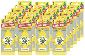 Car Air Freshener, Vanillaroma, 24 Pack Hanging Paper Trees - Picture 1 of 2