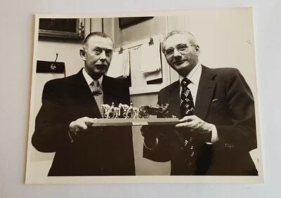 Corgi Archive Photo, Showing Chief Disigner M R Van Cleemput Mint Condition - Image 1 of 2