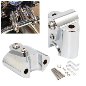 Handlebar Heightening Riser Bar Clamp Mount For BMW R18 R 18 Classic 2020 2023 - Picture 1 of 12