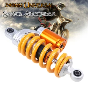 1Pc 9.5" 240mm Motorcycle Rear Air Shock Absorber Damper Fit For Honda Grom 125 - Picture 1 of 5