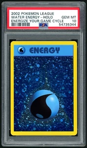 PSA 10 Pokemon League Water Energy Holo Pokemon ONLY 4 IN THE WORLD! 🔥 - Picture 1 of 2