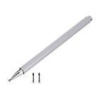 Stylus Pens for Touch Screens Magnetic 2 Fine Point Disc Capacitive Pen Silver