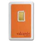 2.5 Gram Gold Bar - Valcambi (in Assay)