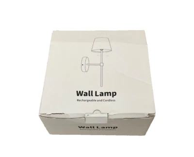 Set Of 2 LED Rechargeable And Cordless Small Wall Lamp (Black) - Image 1 of 4