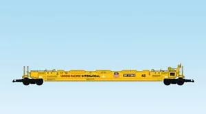 USA Trains G Scale R17113 - UP INTERMODAL CAR NO CONTAINERS - Picture 1 of 1