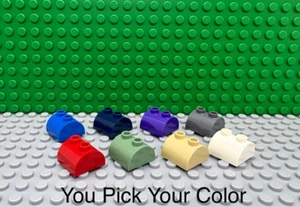 LEGO 2X2 Double Curved Slope with 2 Studs "You Pick Your Color and Qty" NEW - Picture 1 of 19