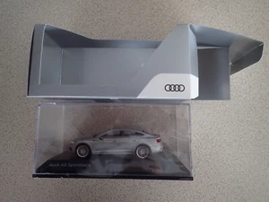 Audi Dealer Model By Spark 1:43 501.16.050.31 Audi A5 Sportback Silver Sealed - Picture 1 of 11