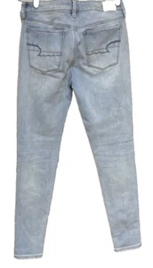 American Eagle Outfitters Hi Rise Jegging Size 6 EUC  Light Wash  - Picture 1 of 9