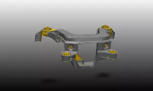 E36 Rear Sub-Frame HD Reinforcement Kit - Picture 1 of 1