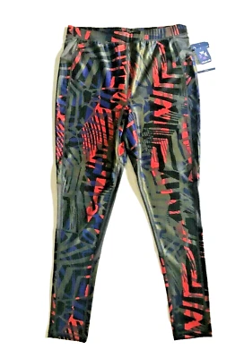 New WITHOUT WALLS Men Sport Animal Print Leggings  Running Tights Pant Sz L - Image 1 of 4