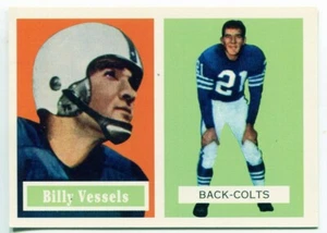 1994 Topps 1957 Archives #29 Billy Vessels Baltimore Colts - Foto 1 di 2
