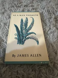 As A Man Thinketh James Allen Illustrated Peter Pauper Press Vintage Dust Jacket - Imagen 1 de 6