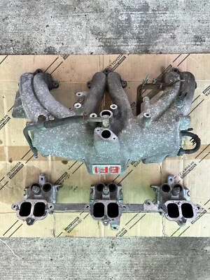 Colector de admisión superior inferior Toyota Land Cruiser 3FE 87-92 FJ62 FJ80 OEM leer Foto 1 de 4