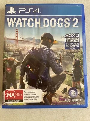 Watch Dogs 2 SONY PS4 PlayStation 4 Game Ubisoft Manual Included PAL - Image 1 of 3