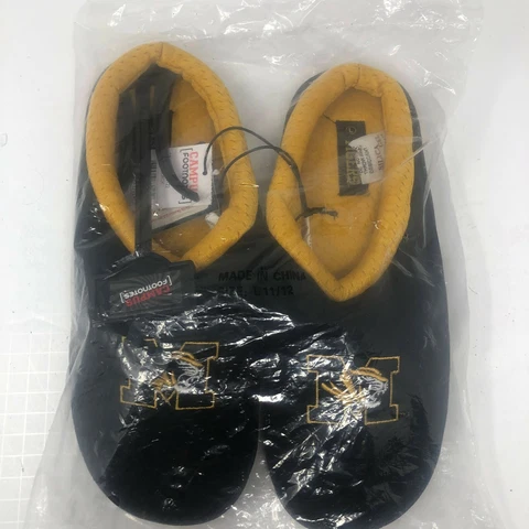 Missouri State University Tigers Men's Moccasins Slippers Size Large 11-12 NIP Cover