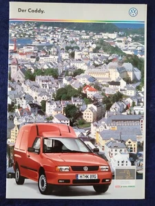 VW Caddy Prospekt 08.1998 - Picture 1 of 7
