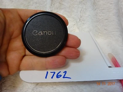 genuine CANON B-62mm Front Lens Cap - Original Canon 62mm Lens Cap (1762) - Image 1 of 4