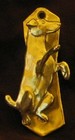 SMOOTH FOX TERRIER Solo Door Knocker in Bronze