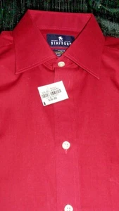 Stafford Easy Care Broadcloth Dress Shirt....15 - Picture 1 of 3