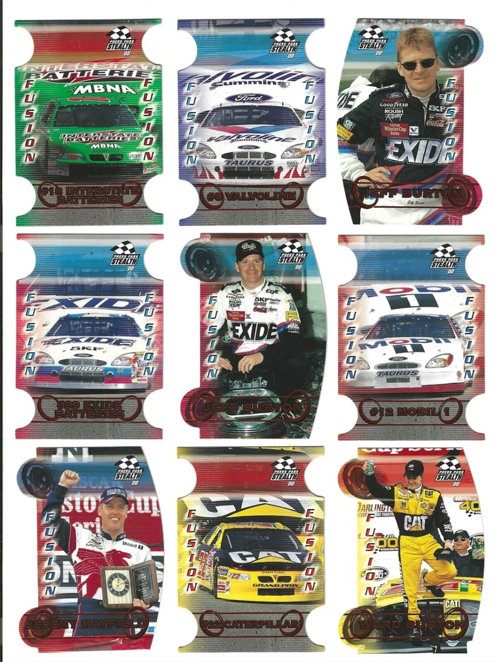 2000 Stealth FUSION RED HOT #FS11 Mark Martin's Car--ONE CARD ONLY! - Image 1 of 1