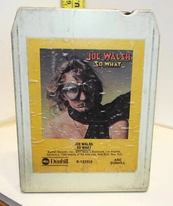 used JOE WALSH SO WHAT   8 TRACK TAPE TESTED works - Bild 1 von 3