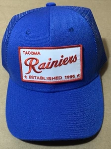 Gorra de béisbol Tacoma Rainiers con tirantes malla camionero béisbol menor h2 azul - Imagen 1 de 3