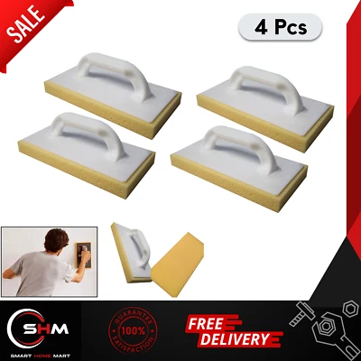 Pack 4 Tiling washboy soft hydro sponge float 280x140mm base divided into blocks - Image 1 of 4