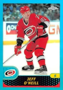 2001-02 Topps refractores cromados #107 Jeff O'Neill - Imagen 1 de 2