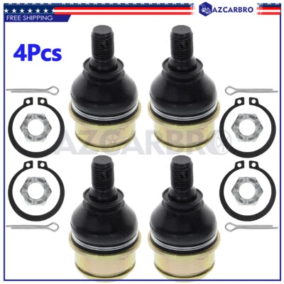 4 rótulas superiores e inferiores para Honda TRX400FA Rancher en 2004 2005 2006 2007 Foto 1 de 4