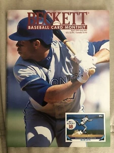 Beckett Baseball Magazine April 1993 Roberto Alomar On Cover Toronto Blue Jays - Picture 1 of 1