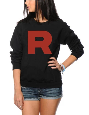 HOTSCAMP R Team - Rocket Motto Anime Youth & Womens Sweatshirt