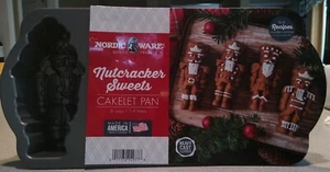 Nordic Ware Nutcracker Sweets Cakelet Pan, New! - Picture 1 of 3
