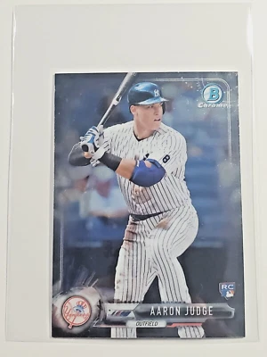Aaron Judge - 2017 Bowman Chrome Mini Rookie #32 RC card (C) - New York Yankees - Image 1 of 3