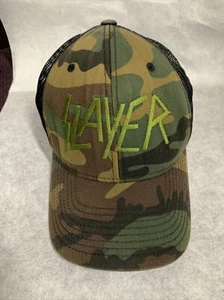Slayer Hat Baseball Cap Clothing Heavy Metal Music Slayer - Picture 1 of 2