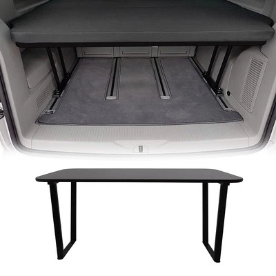 OMAC Multiflexboard Bettverlängerung Ablage für Mercedes Vito W447 2014-2025 Schwarz