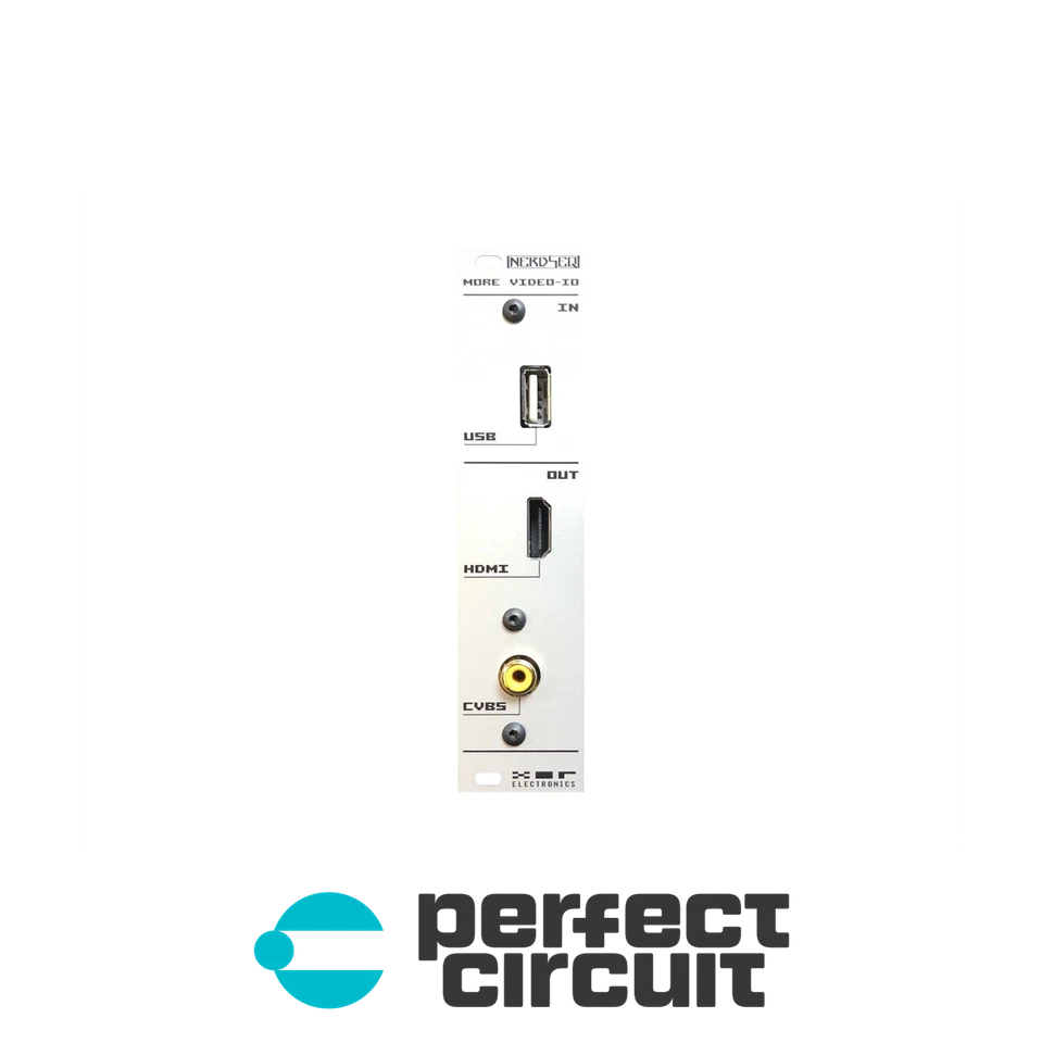 XOR Electronics More Video-IO (Silver) EURORACK - NEW - PERFECT CIRCUIT - Image 1 of 1