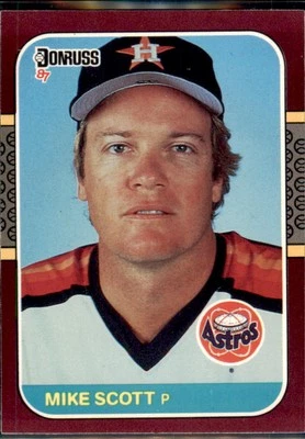 1987 Donruss Opening Day #15 Mike Scott - Image 1 of 2