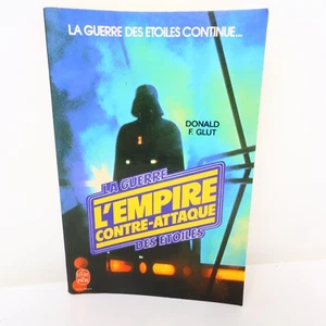 L'Empire Contre-Attaque Star Wars Français/French Donald F Glut 1980 Livre Poche - Imagen 1 de 18