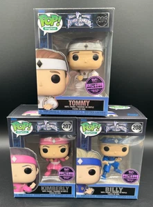 Funko Pop Digital Power Rangers Series 2~ Tommy #206 Kimberly #207 Billy #208 - Picture 1 of 6