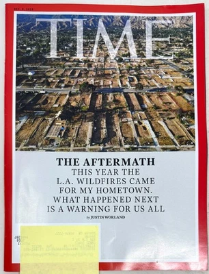 New Time Magazine December 8, 2025 The Aftermath L.A. Wildfires - Image 1 of 2