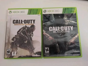 Lotto giochi Call of Duty Black Ops & Advanced Warfare Xbox 360 testati funzionanti  - Foto 1 di 16