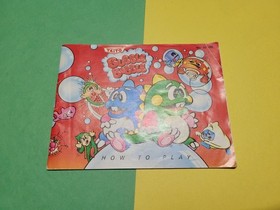 Nintendo NES Manual Only Bubble Bobble NES-B2-USA